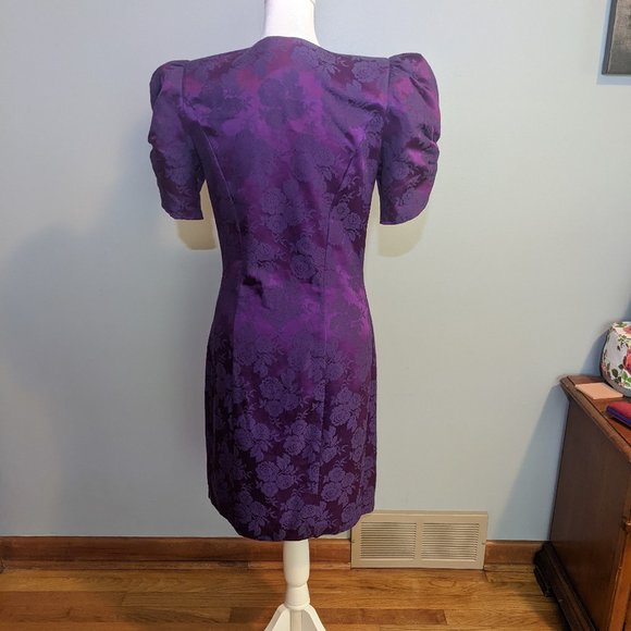 Vintage All That Jazz Button Down Floral Dress - Picture 4 of 7